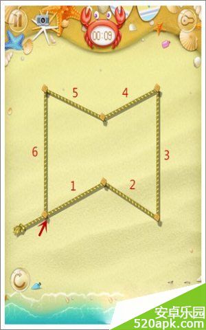 拽绳子通关图文详解