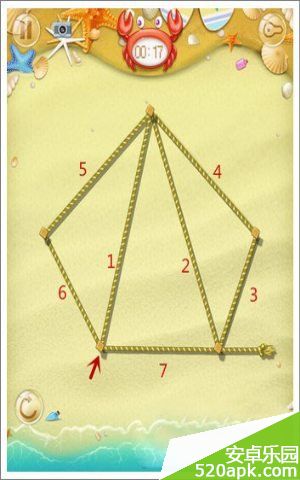 拽绳子通关图文详解