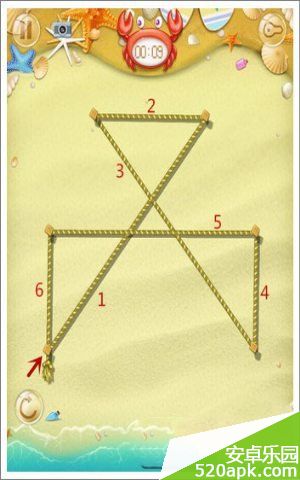 拽绳子通关图文详解