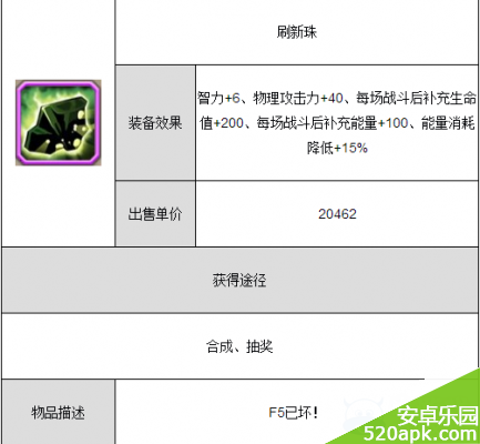 刀塔传奇刷新珠合成攻略