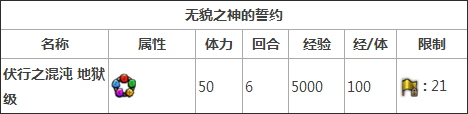 神魔之塔无貌之神的誓约地狱级副本掉落一览