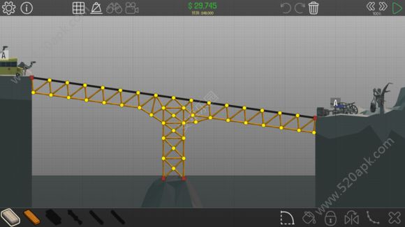 Poly_Bridge第2_1三星通关攻略_保利桥2_1三星教程