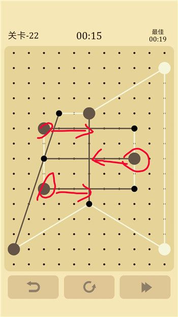 交叉线第22关怎么过？第二十二关通关图文攻略