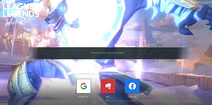 lol手游出现Network_issue,please_ty_again问题怎么解决？处理方法介绍