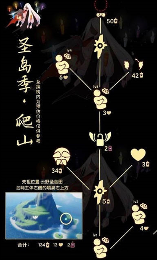 《光遇》固执登山先祖位置一览4.6