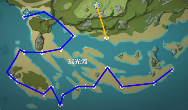 原神星螺采集路线[原神星螺采集路线图]