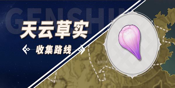 原神天云草实位置在哪里[原神天云草实采集路线图]