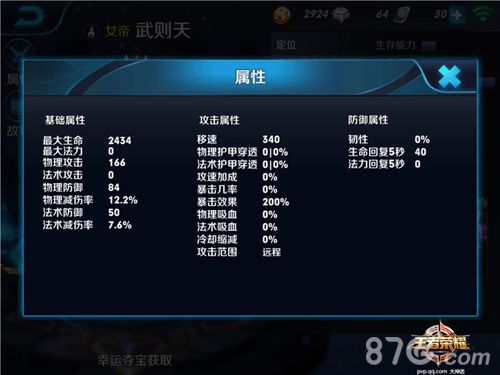 王者荣耀武则天1V1怎么玩[武则天1V1出装技巧攻略]