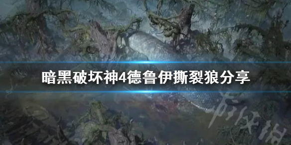 暗黑破坏神4德鲁伊撕裂狼分享[暗黑破坏神4撕裂狼流怎么加点]