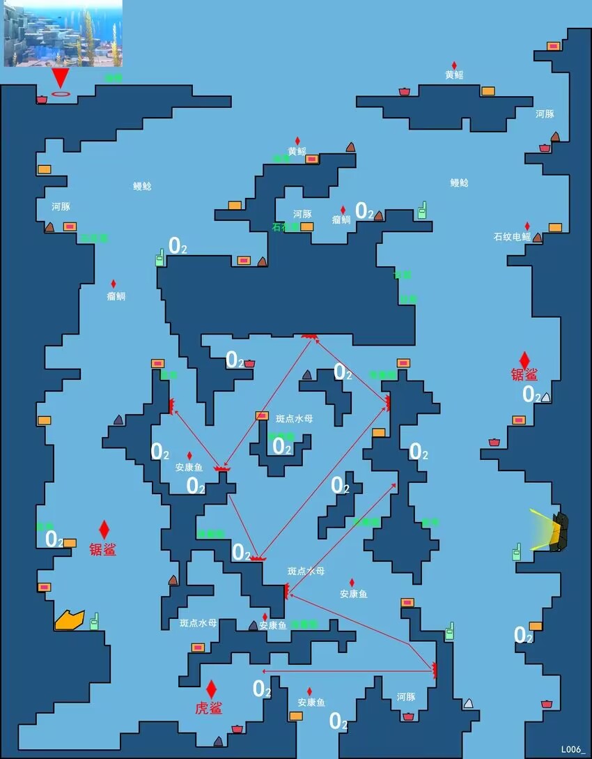 潜水员戴夫游戏地图有几张[全游戏地图一览]