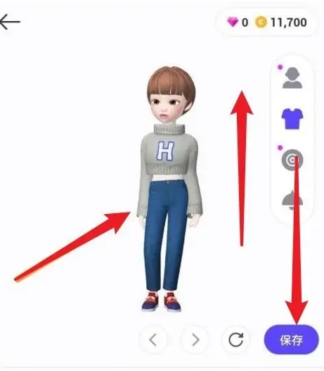 《崽崽ZEPETO》怎么更改角色身高