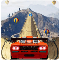 巨型汽车特技Ramp Cars stunt racing