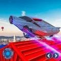 赛博汽车高空特技Cyber Truck Stunt Games Ramp Car Games